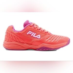 Women’s Fila Axilus 2 Energized Hot Coral/Fuschia/White NEW IN BOX Size 8.5
